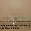 Internal wall Dampness treatment